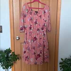 Off the shoulder dress